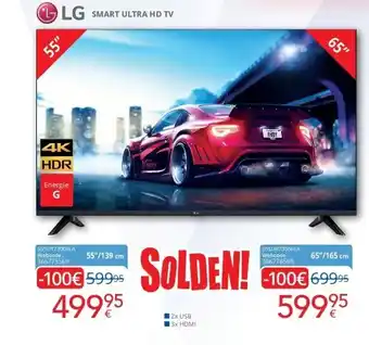 Eldi Smart ultra hd tv 55’’/139 cm aanbieding
