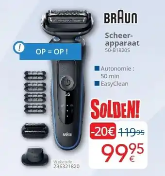 Eldi Scheerapparaat aanbieding