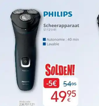 Eldi Scheerapparaat aanbieding