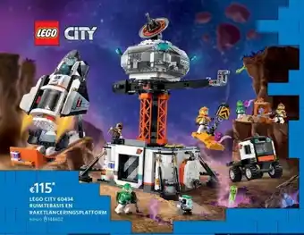 Dreamland Lego city 60434 ruimtebasis en raketlanceringsplatform aanbieding