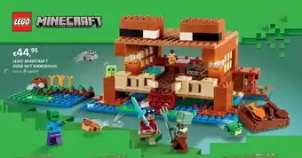 Dreamland Lego minecraft 21256 het kikkerhuis aanbieding