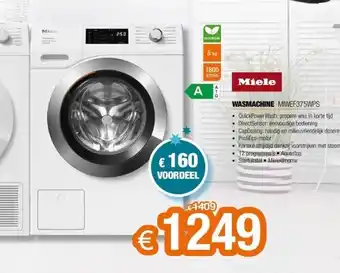 Expert Wasmachine miwef375wps aanbieding