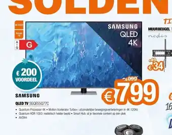 Qled tv sgqe55q77c