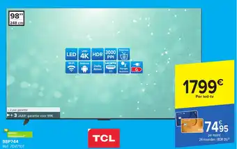 TCL 98P744 98"