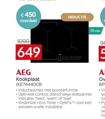 Selexion Kookplaat ike74440cb aanbieding