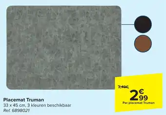 Placemat Truman
