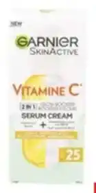 Colruyt Garnier SkinActive Vitamine C glow booster serum cream SPF 25 50 ml aanbieding