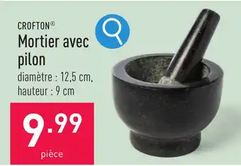 Mortier avec pilon