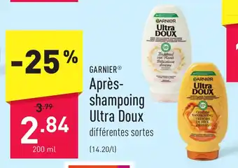 ALDI Après-shampoing Ultra Doux 200 ml aanbieding