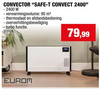 Hubo CONVECTOR "SAFE-T CONVECT 2400" aanbieding