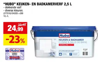 Hubo "HUBO" KEUKEN- EN BADKAMERVERF 2,5 L aanbieding