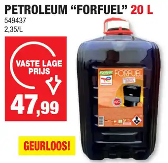 Hubo PETROLEUM "FORFUEL" 20 L aanbieding
