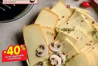 Carrefour Raclettekaas natuur of gearomatiseerd aanbieding