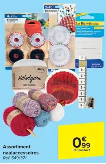 Carrefour Assortiment naaiaccessoires aanbieding