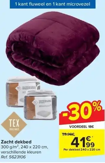 Carrefour Zacht dekbed aanbieding