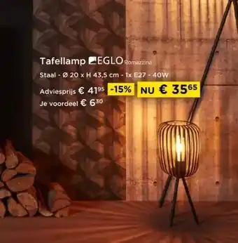 Tafellamp