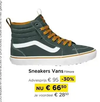 Molecule Sneakers vans filmore aanbieding