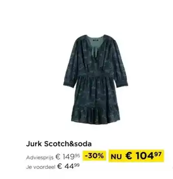 Molecule Jurk scotch&soda aanbieding