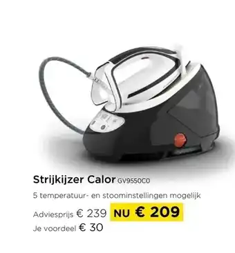 Molecule Strijkijzer calor cvessoco aanbieding