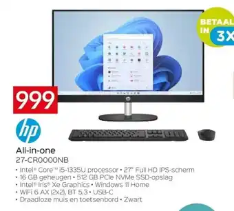Selexion Hp all-in-one 27-cr0000nb aanbieding