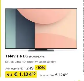 Televisie lg 550ned826re