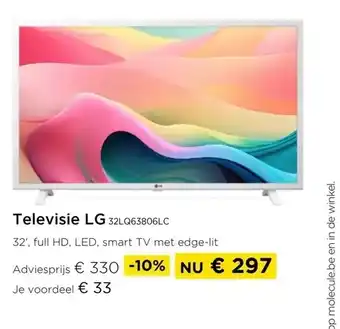Molecule Televisie lg 32l063806lc aanbieding