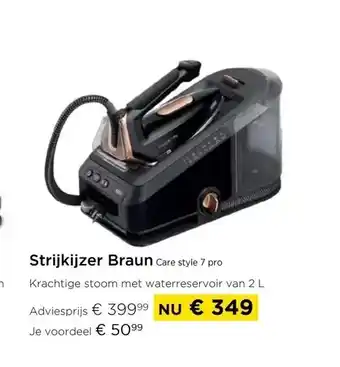Molecule Strijkijzer braun care wyla 7 pro aanbieding