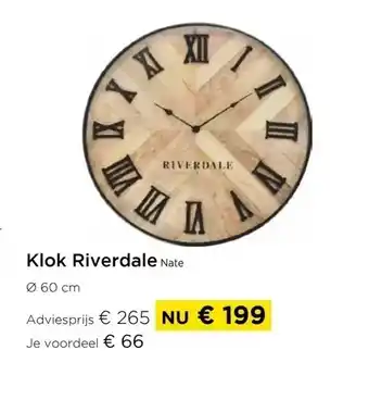 Molecule Klok riverdale nate aanbieding