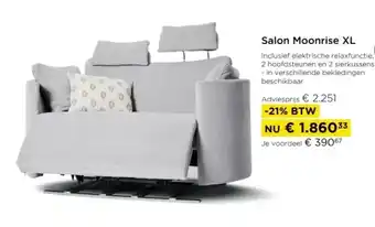 Molecule Salon moonrise xl aanbieding