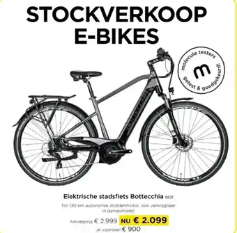 Molecule Elektrische stadsfiets bottecchia be21 aanbieding