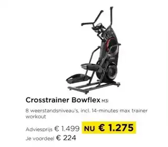Crosstrainer bowflex 3i