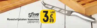 5five Roestvrijstalen kaasmes