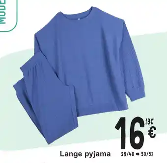 Lange pyjama