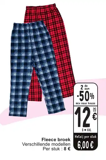 Cora Fleece broek aanbieding