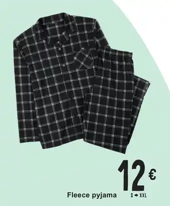 Cora Fleece pyjama aanbieding