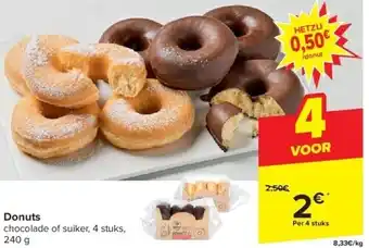Carrefour Donuts aanbieding