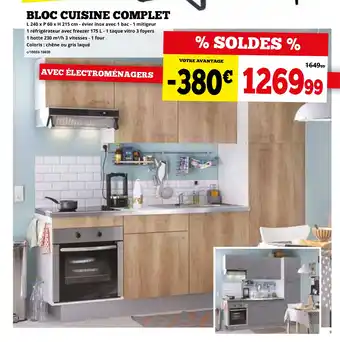 BLOC CUISINE COMPLET
