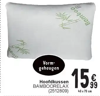Cora Hoofdkussen aanbieding