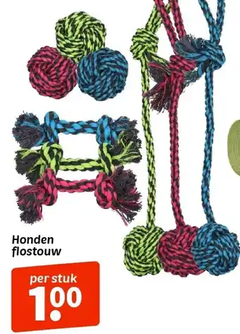 Honden flostouw