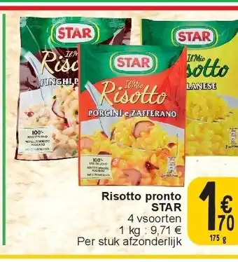 Cora Risotto pronto star aanbieding