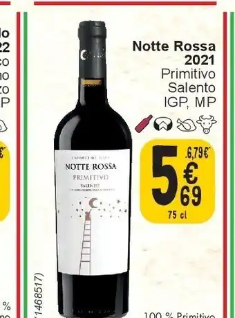 Cora Notte rossa 2021 aanbieding