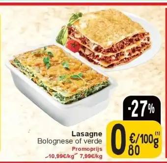 Cora Lasagne aanbieding