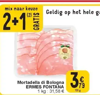 Cora Mortadella di bologna ermes fontana aanbieding