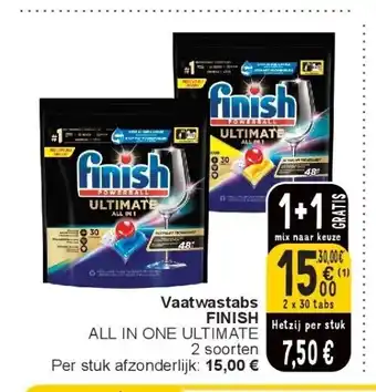 Cora Vaatwastabs finish aanbieding