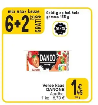 Cora Verse kaas danone aanbieding