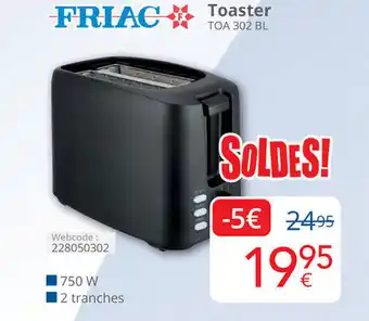 Eldi Toaster TOA 302 BL aanbieding