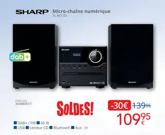 Eldi Micro chaine numerique XL B517D aanbieding