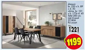 Budget Meubelen Dressoir aanbieding