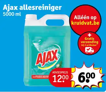Kruidvat Ajax allesreiniger aanbieding