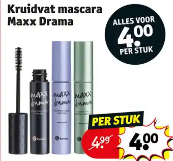 Kruidvat Kruidvat mascara Maxx Drama aanbieding